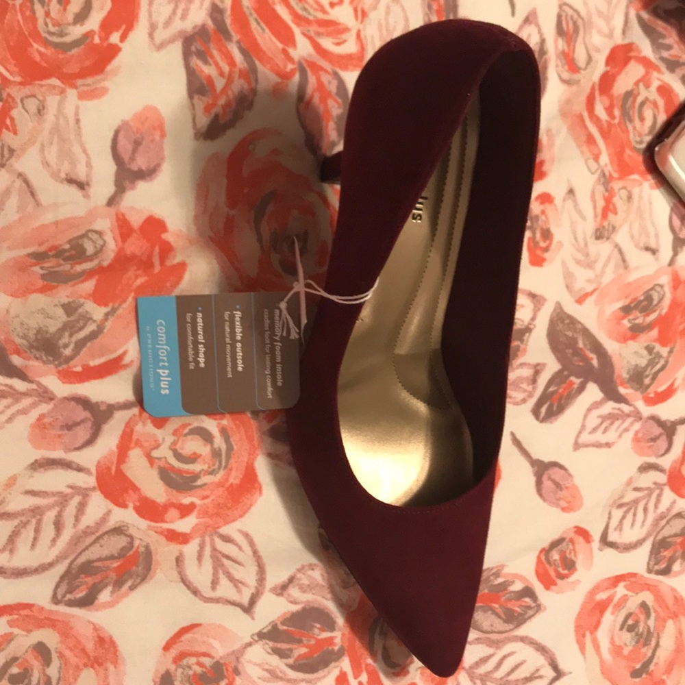Burgundy Pumps